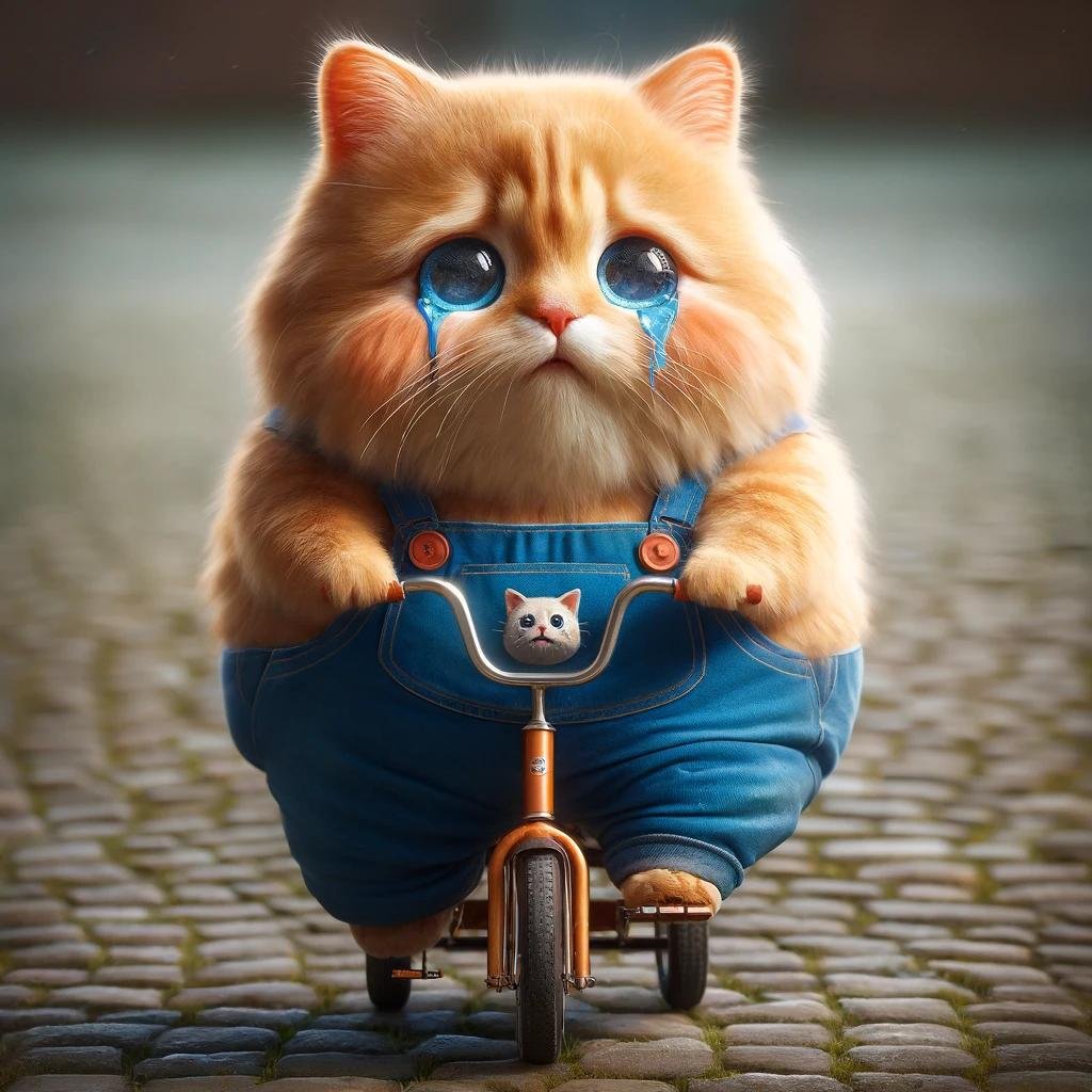 Image related to Little Orange felt really hurt, rode a bike home