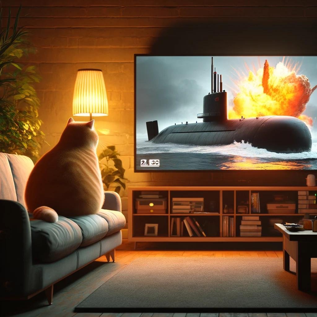 Image related to Little Orange saw the news of the submarine being destroyed